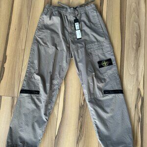 Stone Island Ripstop Cargo Trousers Dove Grey Authentic Size 31 US Men’s Pants